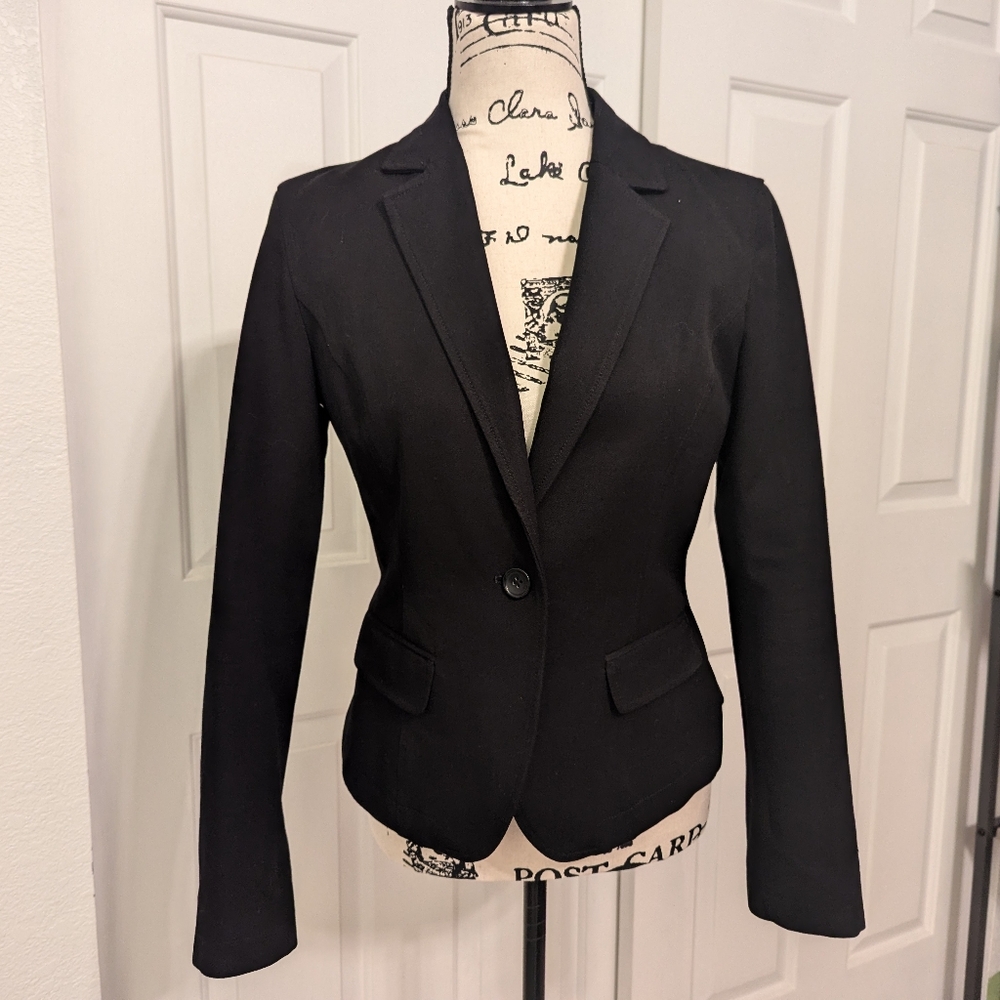 Banana Republic Women Black Blazer 6